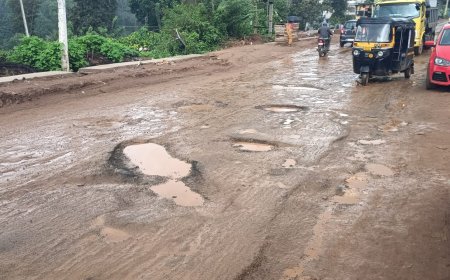 ಕೊಣನೂರು-ಮಾಕುಟ್ಟ ರಾಜ್ಯ ಹೆದ್ದಾರಿ ರಸ್ತೆ ಕಾಮಗಾರಿ:ಸಿದ್ದಾಪುರ ಪಟ್ಟಣದಲ್ಲಿ ಏಳು ತಿಂಗಳು ಕಳೆದರೂ ಪೂರ್ಣಗೊಳ್ಳದ ಕಾಮಗಾರಿ!: ಬೇಸಿಗೆಯಲ್ಲಿ ಧೂಳು,ಮಳೆಗಾಲದಲ್ಲಿ ಕೆಸರು