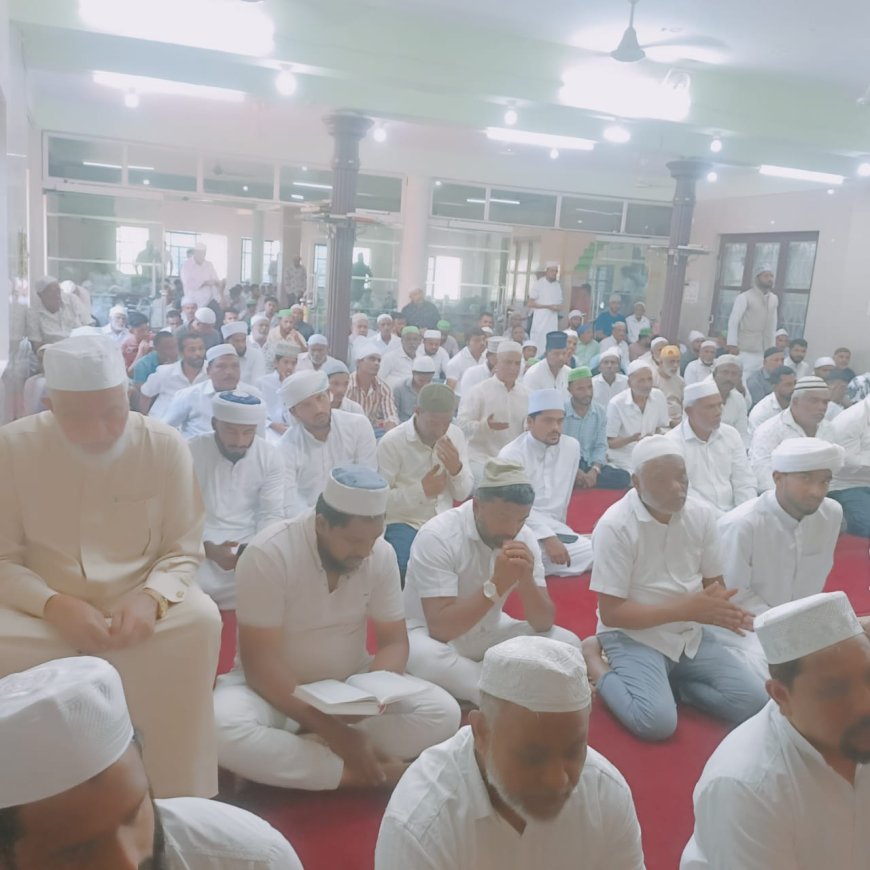 ಆಪರೇಷನ್ ಸಿಂಧೂರ್: ಮಡಿಕೇರಿ ಬದ್ರಿಯ ಮಸೀದಿಯಲ್ಲಿ ವಿಶೇಷ ಪ್ರಾರ್ಥನೆ