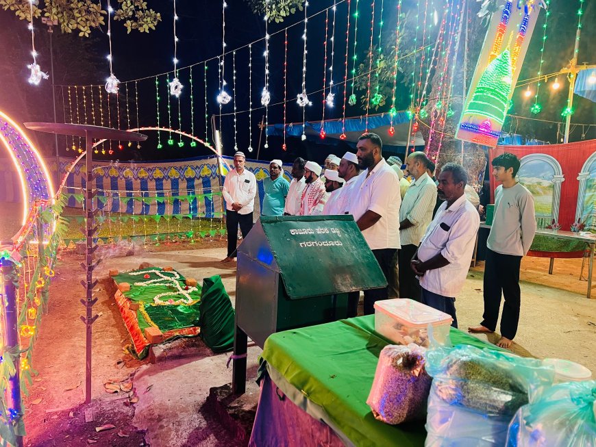 ಗರಗಂದೂರು-ಕಾಜೂರು ಊರುಸ್ ಗೆ ವಿಜೃಂಭಣೆಯ ಚಾಲನೆ