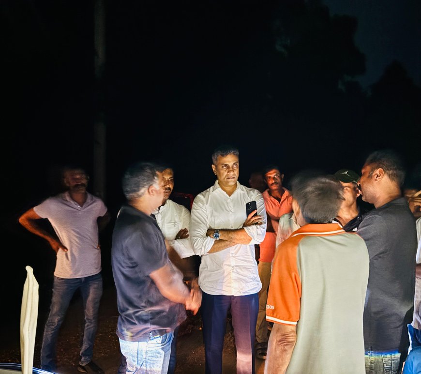 ಪೊನ್ನಂಪೇಟೆ:ವಿವಿಧ ರಸ್ತೆ ಕಾಮಗಾರಿಗಳಿಗೆ ಎ.ಎಸ್ ಪೊನ್ನಣ್ಣ ಗುದ್ದಲಿ ಪೂಜೆ