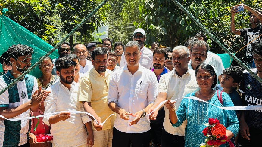 ಗ್ರೀನ್ ಸ್ಟಾರ್ ಮಟ್ಟಂ: ವಾಲಿಬಾಲ್ ಪಂದ್ಯಾವಳಿಗೆ ಚಾಲನೆ