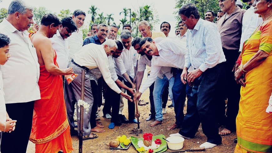ನಾಪೋಕ್ಲು-ಪಾರಾಣೆ-ಮೂರ್ನಾಡು ಬಲಮುರಿ ಸಂಪರ್ಕ ರಸ್ತೆ ಅಭಿವೃದ್ಧಿ ಕಾಮಗಾರಿಗೆ ಚಾಲನೆ ನೀಡಿದ ಶಾಸಕ ಎ. ಎಸ್. ಪೊನ್ನಣ್ಣ