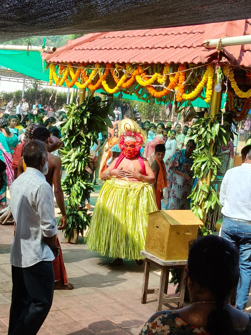 ಬಾಳುಗೋಡು: ಶ್ರದ್ಧಾ ಭಕ್ತಿಯಿಂದ ಸಂಪನ್ನಗೊಂಡ ಶ್ರೀ ಅಗ್ನಿ ಚಾಮುಂಡಿ ವಾರ್ಷಿಕ ತೆರೆ ಮಹೋತ್ಸವ