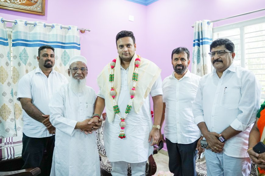 ಮೈಸೂರು: ನಾಳೆ  ತಿರಂಗಾ ಯಾತ್ರೆ   ಸರ್ವ ಧರ್ಮದ ನಾಯಕರನ್ನು ಭೇಟಿ ಮಾಡಿ ಭಾಗಿಯಾಗುವಂತೆ ಮನವಿ