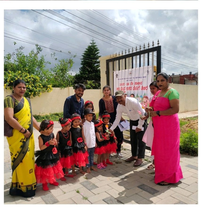 ಬಾಲ್ಯದಲ್ಲಿಯೇ ಮಕ್ಕಳಲ್ಲಿರುವ ಸೃಜನಾತ್ಮಕ ಕಲೆಯನ್ನು ವೃದ್ಧಿಸಲು ಶಿಬಿರಗಳು ಸಹಕಾರಿ: ಡಿಡಿಪಿಐ ರಂಗದಾಮಪ್ಪ
