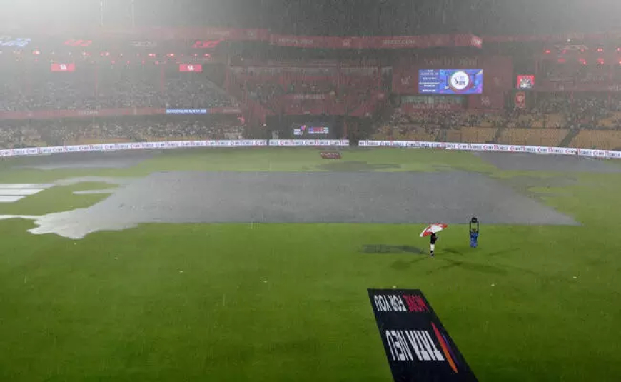 IPL: ಆರ್.ಸಿ.ಬಿ &ಕೆಕೆಆರ್ ನಡುವಿನ ಪಂದ್ಯಕ್ಕೆ ಮಳೆರಾಯನ ಅಡ್ಡಿ: ಪಂದ್ಯ ರದ್ದು