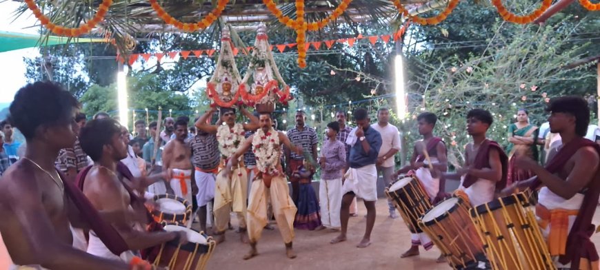 ಪೆರುಂಬಾಡಿ:ಶ್ರದ್ಧಾ ಭಕ್ತಿಯಿಂದ ಜರುಗಿದ ಕಂಚಿ ಕಾಮಾಕ್ಷಿ ಕರಗ ಮಹೋತ್ಸವ:
