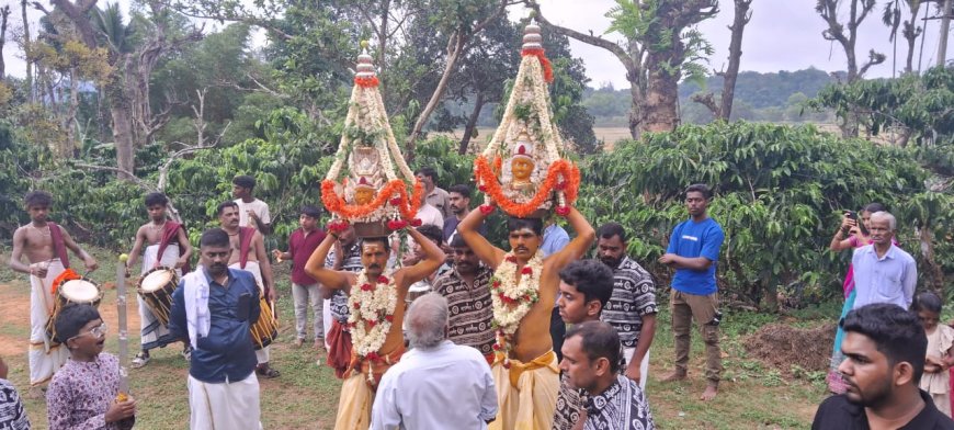 ಪೆರುಂಬಾಡಿ:ಶ್ರದ್ಧಾ ಭಕ್ತಿಯಿಂದ ಜರುಗಿದ ಕಂಚಿ ಕಾಮಾಕ್ಷಿ ಕರಗ ಮಹೋತ್ಸವ: