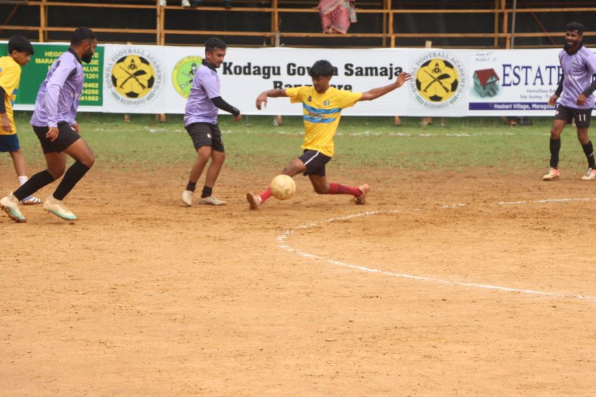 ಗೌಡ ಫುಟ್ಬಾಲ್ ಕಪ್:ಕಡ್ಯದ ತಂಡ ಫೈನಲ್ ಗೆ ಲಗ್ಗೆ