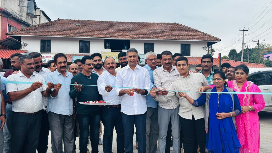 ಗೋಣಿಕೊಪ್ಪ: ಬೈಪಾಸ್ ರಸ್ತೆ ಹಾಗೂ ಆರೆಂಜ್ ಸೊಸೈಟಿ ರಸ್ತೆಯ ಲೋಕಾರ್ಪಣೆ ಮಾಡಿದ ಎಎಸ್ ಪೊನ್ನಣ್ಣ