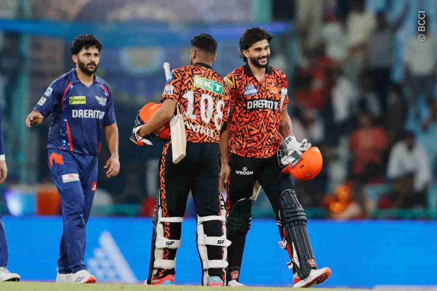 IPL 2025: ಸನ್ ರೈಸರ್ಸ್ ಹೈದರಾಬಾದ್ ತಂಡಕ್ಕೆ ಗೆಲುವು! ಫ್ಲೇ ಆಫ್ ರೇಸ್ ನಿಂದ ಹೊರಬಿದ್ದ ಲಕ್ನೋ