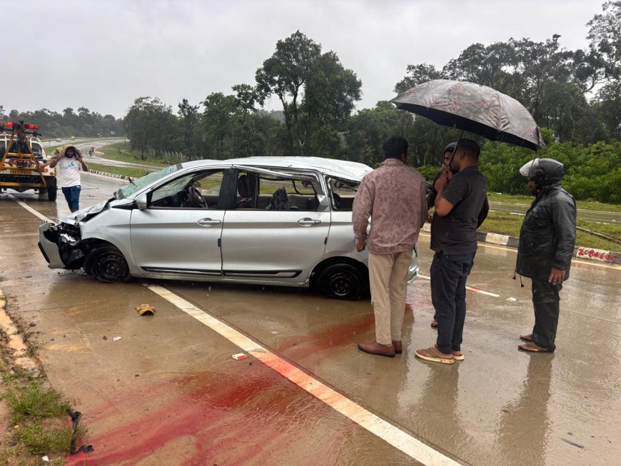 ಮಲೆನಾಡಿನಲ್ಲಿ ಮಳೆರಾಯನ ಆರ್ಭಟ:  ಸಕಲೇಶಪುರ: ರಣ ಮಳೆಗೆ ಕಾಣದ ರಸ್ತೆ:ಇಬ್ಬರು ಯುವಕರು ಸಾವು