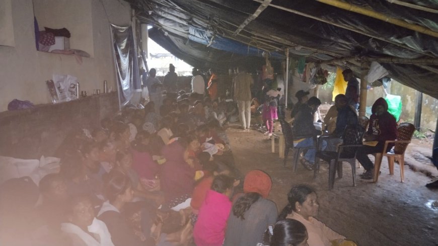 ಅಮ್ಮತ್ರಿ: 34ನೇ ದಿನಕ್ಕೆ ಕಾಲಿಟ್ಟ ನಿವೇಶನ ರಹಿತರ ಅಹೋರಾತ್ರಿ ಧರಣಿ!!  ಕ್ಯಾರೇ ಎನ್ನದ ಜಿಲ್ಲಾಡಳಿತ