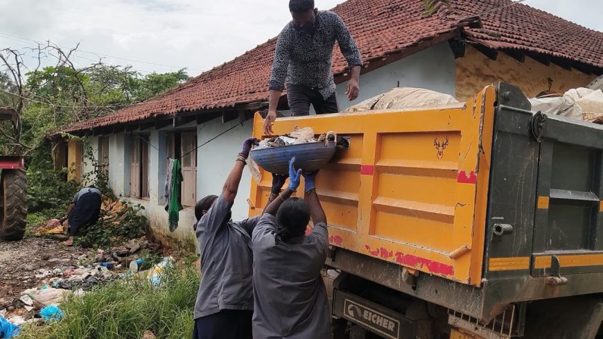 ಪೊನ್ನಂಪೇಟೆ: ಸ್ವಂತ ಹಣದಲ್ಲೇ ತ್ಯಾಜ್ಯವನ್ನು ತೆರವುಗೊಳಿಸಿ ಮಾದರಿಯಾದ ಎ.ಎಸ್ ಪೊನ್ನಣ್ಣ