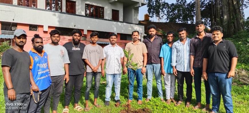 ಕುಶಾಲನಗರ:ಯುವ ಕಾಂಗ್ರೆಸ್ ವತಿಯಿಂದ ವಿಶ್ವ ಪರಿಸರ ದಿನಾಚರಣೆ