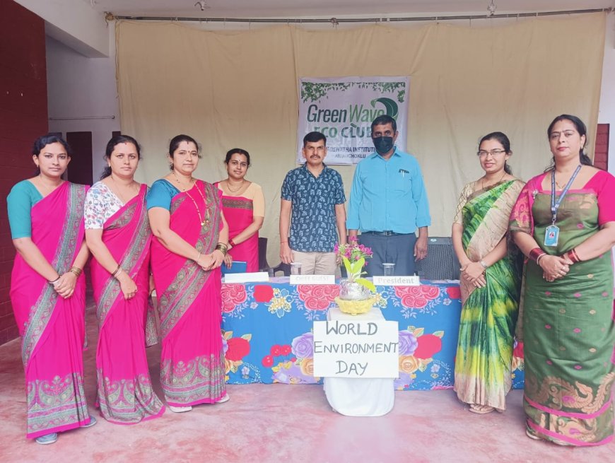 ನಿರಂತರವಾಗಿ ಪರಿಸರದ ಬಗ್ಗೆ ಕಾಳಜಿ ಇರಲಿ: ಶೀಲಾ ಬೋಪಣ್ಣ ಸರ್ವದೈವತ ಆಂಗ್ಲ ಮಾಧ್ಯಮ ಶಾಲೆಯಲ್ಲಿ ವಿಶ್ವ ಪರಿಸರ ದಿನಾಚರಣೆ