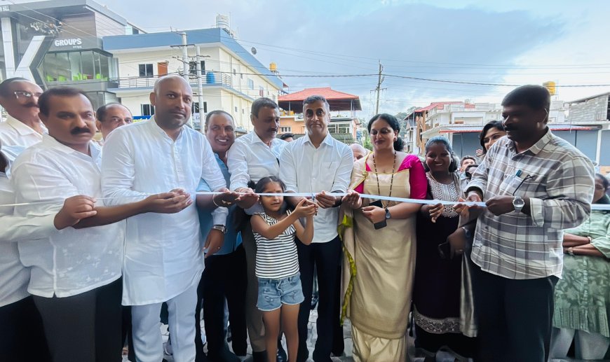 ವಿರಾಜಪೇಟೆ: ಬಸ್ಸ್ ತಂಗುದಾಣದಲ್ಲಿ ಸುಚಿತ್ವ ಕಾಪಾಡಿ, ಜನಸಾಮಾನ್ಯರಿಗೆ ಪೂರಕವಾದ ವಾತಾವರಣ ನಿರ್ಮಿಸಿ ಎ.ಎಸ್ ಪೊನ್ನಣ್ಣ : ವಿರಾಜಪೇಟೆ ನಿಸರ್ಗ ಲೇಔಟ್ ನಲ್ಲಿ ನೂತನ ಬಸ್ಸ್ ತಂಗುದಾಣ ಉದ್ಘಾಟನೆ