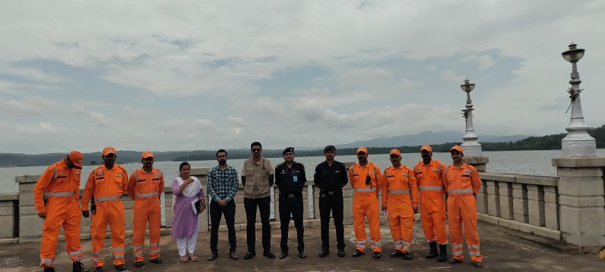 ಹಾರಂಗಿ ಹಾಗೂ ಕುಶಾಲನಗರ ಪ್ರವಾಹ ಪೀಡಿತ ಪ್ರದೇಶಗಳಿಗೆ NDRF ತಂಡ ಭೇಟಿ