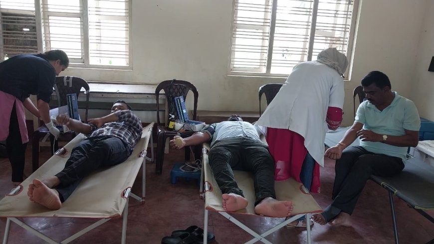 ಬ್ಯಾಡಗೊಟ್ಟದಲ್ಲಿ ರಕ್ತದಾನ ಶಿಬಿರ