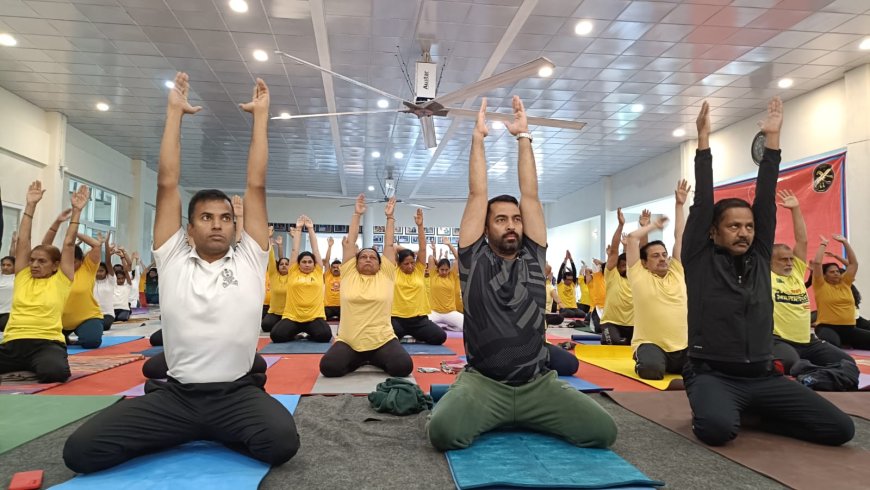 ದೈಹಿಕ ಮತ್ತು ಮಾನಸಿಕ ಆರೋಗ್ಯಕ್ಕೆ ಯೋಗ ಸಹಕಾರಿ: ಡಾ.ಮಂತರ್ ಗೌಡ