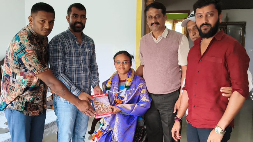 ನೀಟ್ ಪರೀಕ್ಷೆ: ರಾಜ್ಯಕ್ಕೆ ಏಳನೇ ಸ್ಥಾನ ಪಡೆದ ಚೌಡ್ಲು ಗ್ರಾಮದ ವಿದ್ಯಾರ್ಥಿನಿ ಕೆ.ಜಿ ನಿಧಿರವರನ್ನು ಸನ್ಮಾನಿಸಿ ಗೌರವಿಸಿದ ಶಾಸಕ ಡಾ ಮಂತರ್ ಗೌಡ