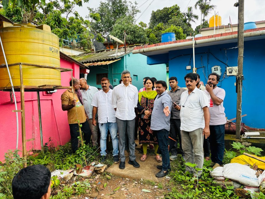 ವಿರಾಜಪೇಟೆ:ಪುರಸಭಾ ವ್ಯಾಪ್ತಿಯ ಚರಂಡಿ ಸಮಸ್ಯೆಗೆ ಸ್ಪಂದಿಸಿದ ಎ.ಎಸ್ ಪೊನ್ನಣ್ಣ