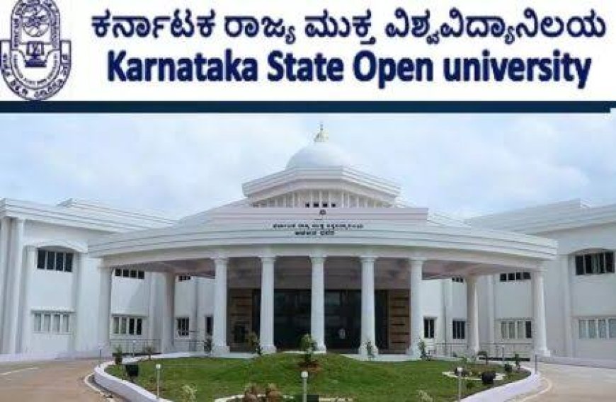 ಮುಕ್ತ ವಿ.ವಿಯ ವಿವಿಧ ಕೋರ್ಸ್ ಪ್ರವೇಶಾತಿ ಪ್ರಾರಂಭ