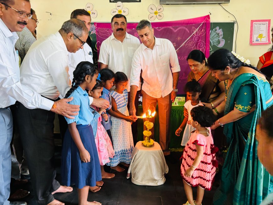 ಮಾಯಮುಡಿ:ಸರ್ಕಾರಿ ಶಾಲೆಯಲ್ಲಿ ಆಂಗ್ಲ ಮಾಧ್ಯಮ ತರಗತಿ ಉದ್ಘಾಟನೆ: ಮಾತೃಭಾಷೆಯೊಂದಿಗೆ ಆಂಗ್ಲ ಭಾಷೆಯನ್ನು ಕಲಿತು,ಭವಿಷ್ಯದಲ್ಲಿ ಯಶಸ್ಸು ಸಾಧಿಸಲು ವಿದ್ಯಾರ್ಥಿಗಳಿಗೆ, ಎ.ಎಸ್ ಪೊನ್ನಣ್ಣ ಕರೆ