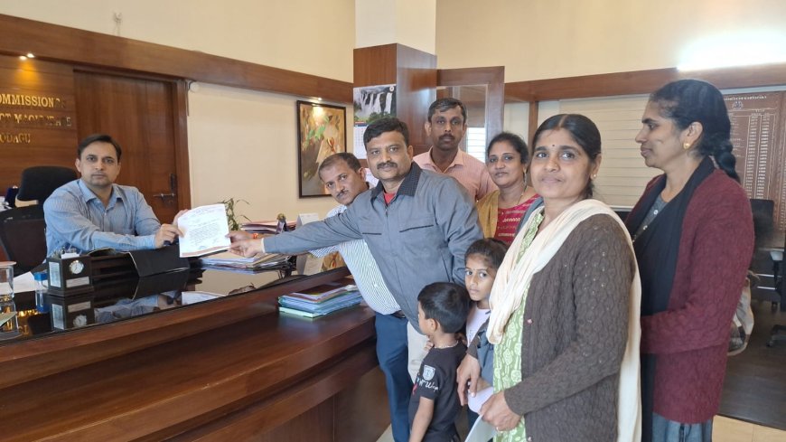 ಪ್ರೌಢಶಾಲಾ ಶಿಕ್ಷಕರನ್ನು ಬಿಎಲ್ ಒ ಗಳನ್ನಾಗಿ ನೇಮಕ ಮಾಡುತ್ತಿರುವುದನ್ನು ಕೈಬಿಡಬೇಕೆಂದು ಜಿಲ್ಲಾಧಿಕಾರಿಗಳಿಗೆ ಮನವಿ