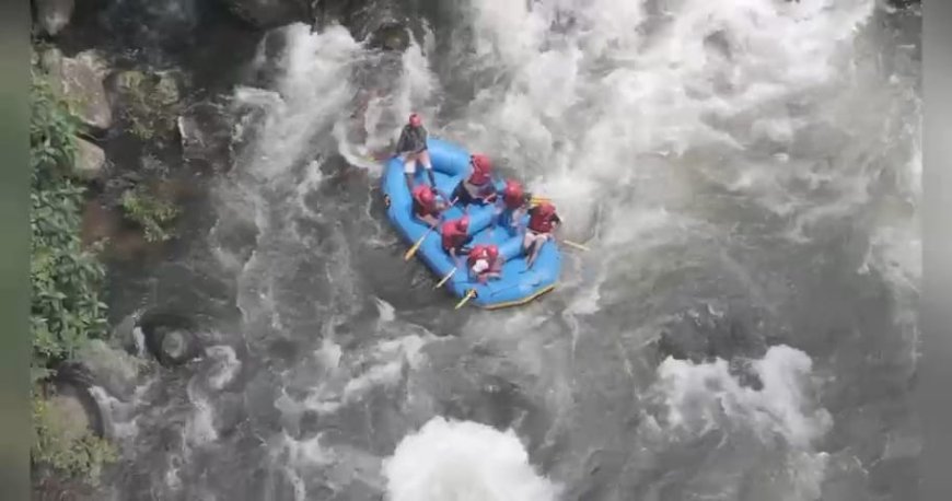 ಬರಪೊಳೆಯಲ್ಲಿ ರೋಮಾಂಚಕಾರಿ 4.5 ಕಿ.ಮೀ. ರ್ಯಾಫ್ಟಿಂಗ್