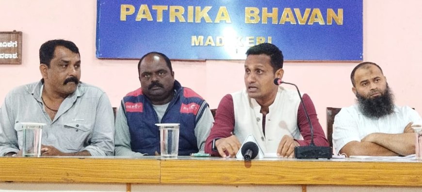 ಸೋಮವಾರಪೇಟೆ ತಾಲೂಕು ಪಂಚಾಯಿತಿಯ ನಿವೃತ್ತ ಕಾರ್ಯ ನಿರ್ವಾಹಕಾಧಿಕಾರಿ ಮತ್ತು  ಇಬ್ಬರು ಸದಸ್ಯರ ಕುಮ್ಮಕ್ಕಿನಿಂದ ರಾಜಕೀಯ ಪ್ರೇರಿತವಾಗಿ ಸದಸ್ಯತ್ವ ರದ್ದು:  ಪ್ರಸಾದ್ ಕುಟ್ಟಪ್ಪ ಆರೋಪ