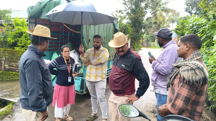 ಸೊಸೈಟಿ ಅಕ್ಕಿ ಸಂಗ್ರಹ ದಂಧೆ:ಮೂರು ಕ್ವಿಂಟಾಲ್ ಅಕ್ಕಿ ವಶಕ್ಕೆ!  ಆಟೋ ಚಾಲಕ ಪರಾರಿ!