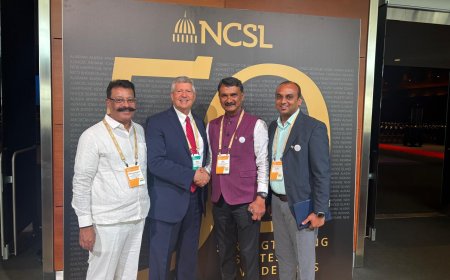 ಅಮೇರಿಕಾ:ಎನ್.ಸಿ.ಎಸ್.ಎಲ್ ಸಮಾವೇಶದಲ್ಲಿ ಭಾಗಿಯದ ವಿಧಾನಪರಿಷತ್ ಸದಸ್ಯ ಎಂಪಿ  ಸುಜಾಕುಶಾಲಪ್ಪ