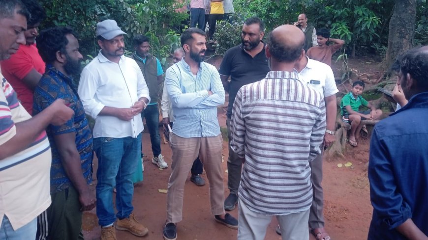 ಗರಗಂದೂರು ಮಲ್ಲಿಕಾರ್ಜುನ ಕಾಲೋನಿಗೆ ಶಾಸಕ ಡಾ.ಮಂತರ್ ಗೌಡ ಭೇಟಿ