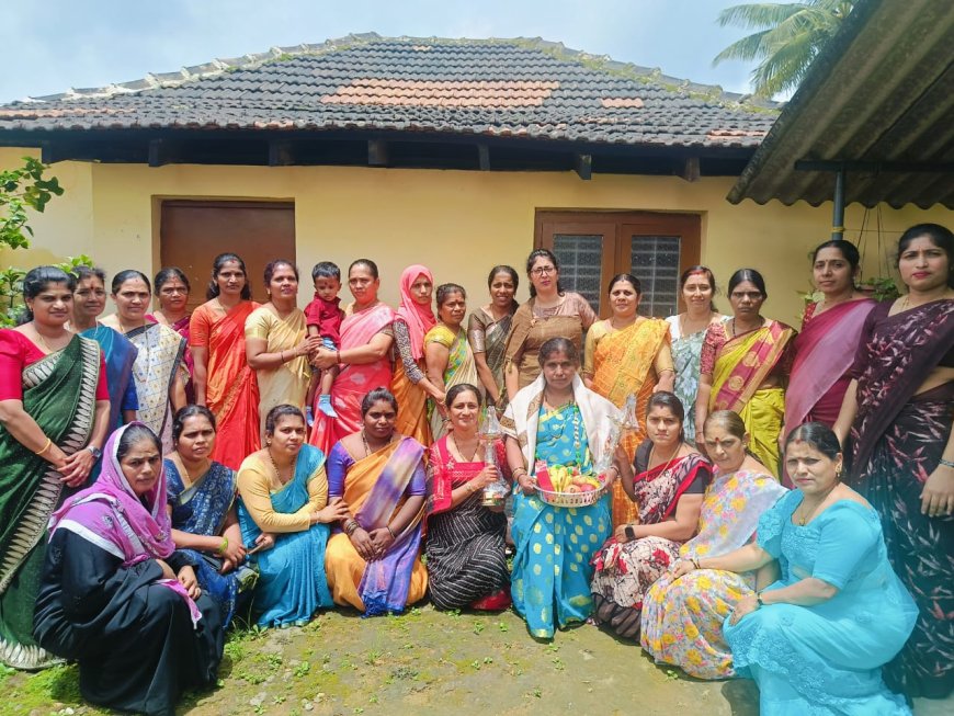 ಮರಗೋಡು:ಬೀಳ್ಕೊಡುಗೆ ಸಮಾರಂಭ ಮತ್ತು ಸ್ತನ್ಯಪಾನ ಸಪ್ತಾಹ ಕಾರ್ಯಕ್ರಮ