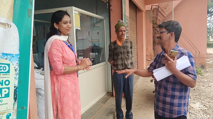 ಕೊಡ್ಲಿಪೇಟೆ: ಪಡಿತರ ಅಕ್ಕಿ ಮಾರಾಟ ಮಾಡದಂತೆ ಜಾಗೃತಿ ಮೂಡಿಸಿದ ಆಹಾರ ನಿರೀಕ್ಷಕರು