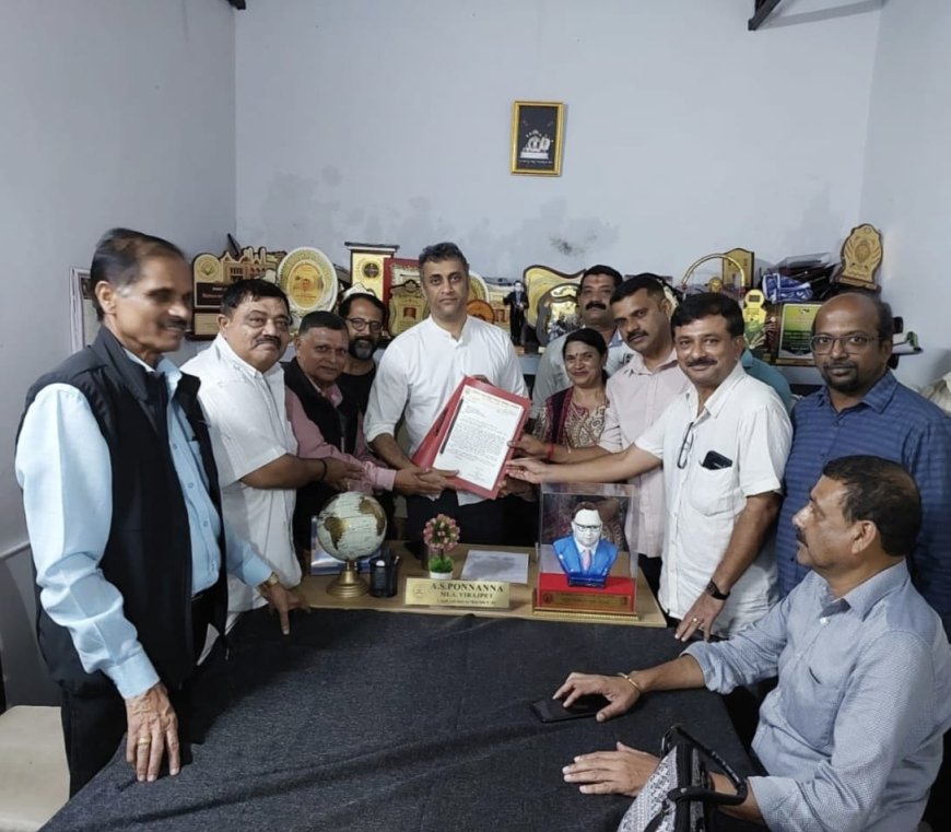 ಕನ್ನಡ ಸಾಹಿತ್ಯ ಪರಿಷತ್ ಭವನಕ್ಕೆ ಸಂಪೂರ್ಣ ಸಹಕಾರ: ಶಾಸಕ ಎ.ಎಸ್ ಪೊನ್ನಣ್ಣ ಭರವಸೆ