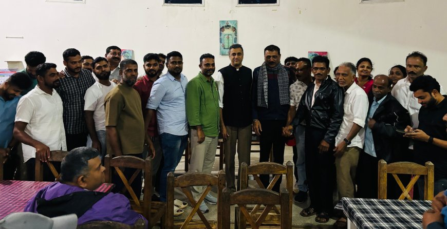 ಕಾಟಕೇರಿಯಲ್ಲಿ ಕಾಂಗ್ರೆಸ್ ಕಾರ್ಯಕರ್ತರ ಸಭೆ