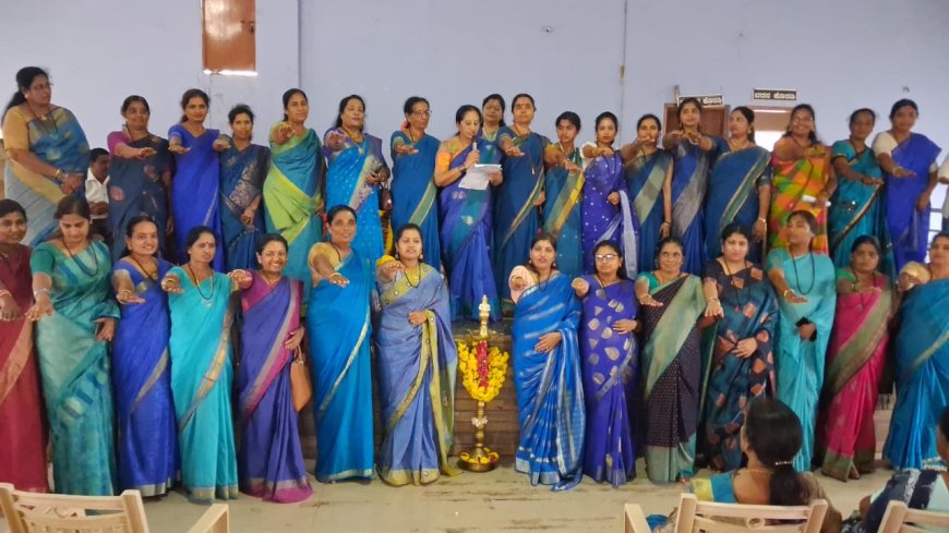 ಅಖಿಲ ಭಾರತ ವೀರಶೈವ ಮಹಾಸಭಾದ ಮಹಿಳಾ ಘಟಕದ ಜಿಲ್ಲಾ ಅಧ್ಯಕ್ಷರ ಪದಗ್ರಹಣ: ನೂತನ ಜಿಲ್ಲಾಧ್ಯಕ್ಷೆಯಾಗಿ ದೀಪಿಕಾ ಕರುಣ