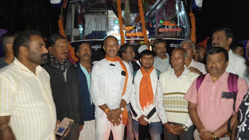 ಬೆಕ್ಕೆಸೊಡ್ಲೂರು ಗ್ರಾಮಸ್ಥರಿಂದ ಶ್ರೀ ಕ್ಷೇತ್ರ ಧರ್ಮಸ್ಥಳಕ್ಕೆ ಧರ್ಮಯಾತ್ರೆ