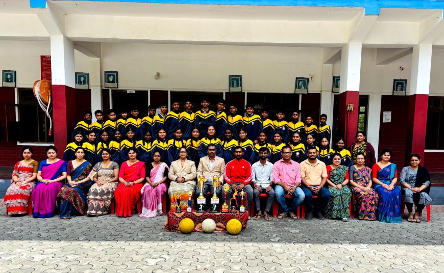 ಜಿಲ್ಲಾಮಟ್ಟಕ್ಕೆಆಯ್ಕೆಯಾದ ಸರ್ವದೈವತ ವಿದ್ಯಾರ್ಥಿಗಳು