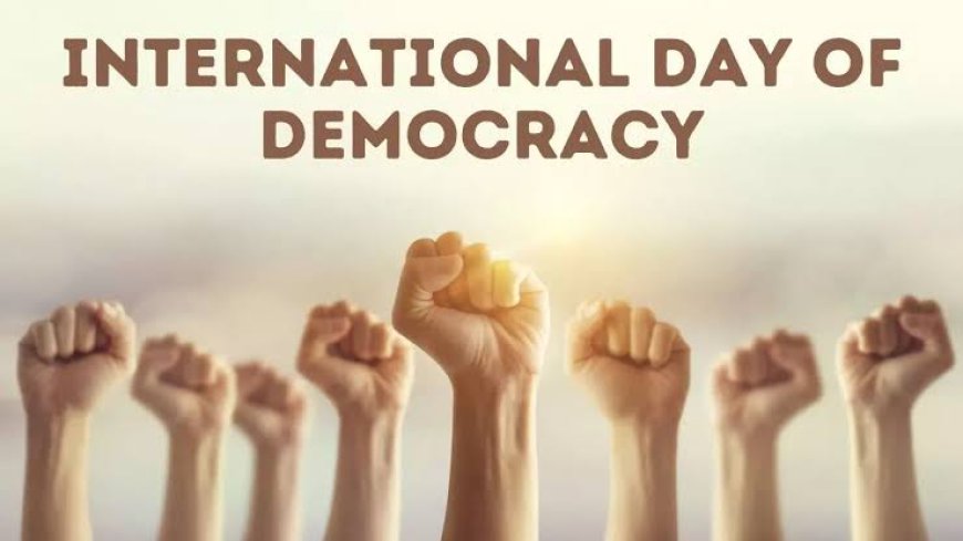 ಸೆ.15 ರಂದು ಅಂತರರಾಷ್ಟ್ರೀಯ ಪ್ರಜಾಪ್ರಭುತ್ವ ದಿನಾಚರಣೆ ಪ್ರಯುಕ್ತ ವಿವಿಧ ಸ್ಪರ್ಧೆ