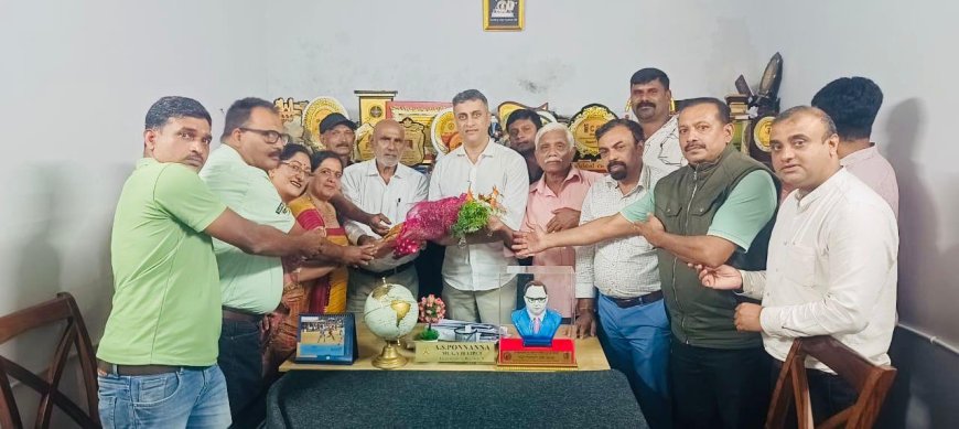 ಶಾಸಕ ಎಎಸ್ ಪೊನ್ನಣ್ಣ ಅವರನ್ನು ಭೇಟಿ ಮಾಡಿದ ಪಾಡಿ ಶ್ರೀ ಇಗ್ಗುತಪ್ಪ ದೇವಸ್ಥಾನ ಸಮಿತಿ