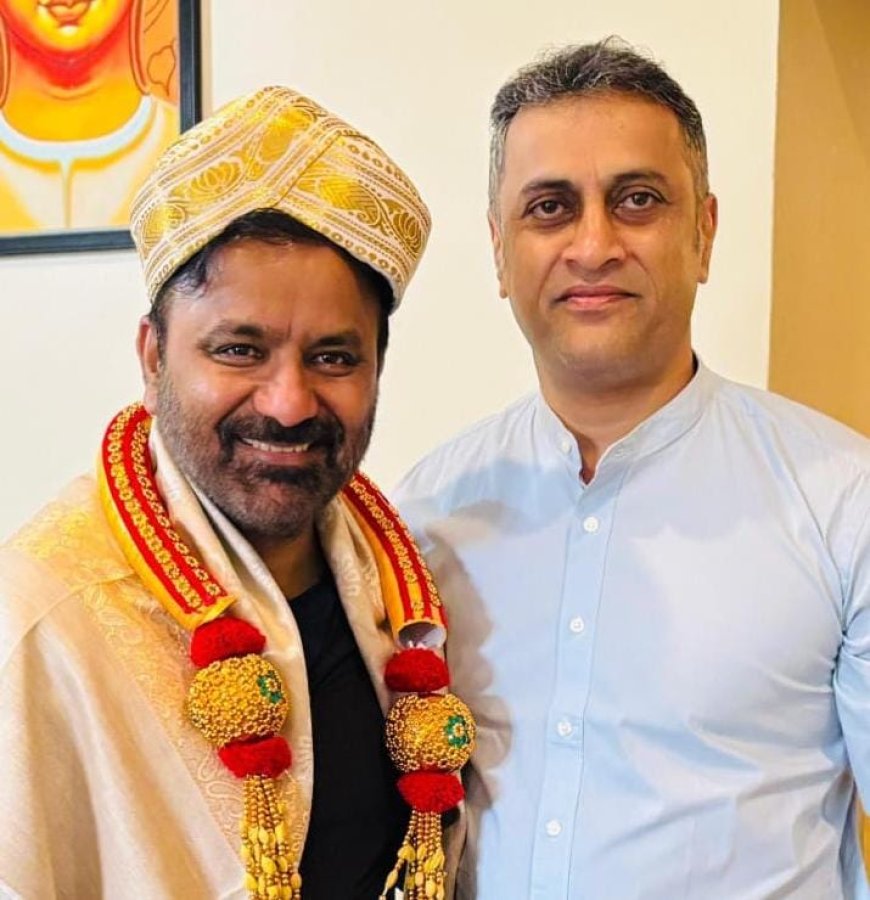 ಕಾರ್ಮಿಕ ಸಚಿವ ಸಂತೋಷ್ ಲಾಡ್ ಅವರನ್ನು ಭೇಟಿಯಾದ ಎ.ಎಸ್ ಪೊನ್ನಣ್ಣ