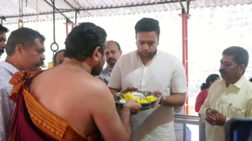 ಮಡಿಕೇರಿ: ದೇವಾಲಯಗಳಿಗೆ ಸಂಸದ ಯದುವೀರ್ ಒಡೆಯರ್ ಭೇಟಿ