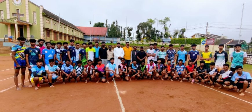 ಯಶಸ್ವಿಯಾಗಿ ನಡೆದ ಕೊಡಗು ವಿಶ್ವವಿದ್ಯಾಲಯ ಕಬಡ್ಡಿ ತಂಡದ ಆಯ್ಕೆ ಪ್ರಕ್ರಿಯೆ
