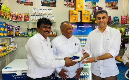 ನಾಪೋಕ್ಲುವಿನಲ್ಲಿ ನಂದಿನಿ ಕ್ಷೀರ ಕೇಂದ್ರ ಉದ್ಘಾಟಿಸಿದ ಶಾಸಕ ಎಎಸ್ ಪೊನ್ನಣ್ಣ