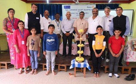 ಮಿಸ್ಟಿ ಹಿಲ್ಸ್,  ಎಸ್.ವಿ.ವೈ.ಎಂ. ನಿಂದ ಸೈನಿಕಶಾಲೆ ಸೇಪ೯ಡೆ ತರಬೇತಿ ಕಾಯಾ೯ಗಾರಕ್ಕೆ ಚಾಲನೆ