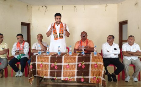 ಶಕ್ತಿ ಕೇಂದ್ರದ ಕಾರ್ಯಕರ್ತರ‌ ಸಭೆಯಲ್ಲಿ ಭಾಗವಹಿಸಿದ ಸಂಸದ ಯದುವೀರ್ ಒಡೆಯರ್