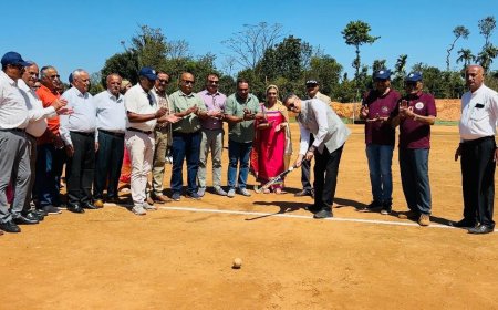 ಬಾಳುಗೋಡು:ಅಂತರ್ ಕೊಡವ ಸಮಾಜದ ಹಾಕಿ ಪಂದ್ಯಾವಳಿಗೆ ಚಾಲನೆ ನೀಡಿದ ಶಾಸಕ ಎಎಸ್ ಪೊನ್ನಣ್ಣ